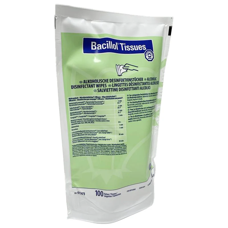 BODE Bacillol Tissues Desinfektionstücher-Spender, Nachfüllpack