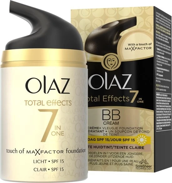 Total Effects 7in1 BB Crème Lichte Huidtint SPF15 - 50ml - Dagcrème