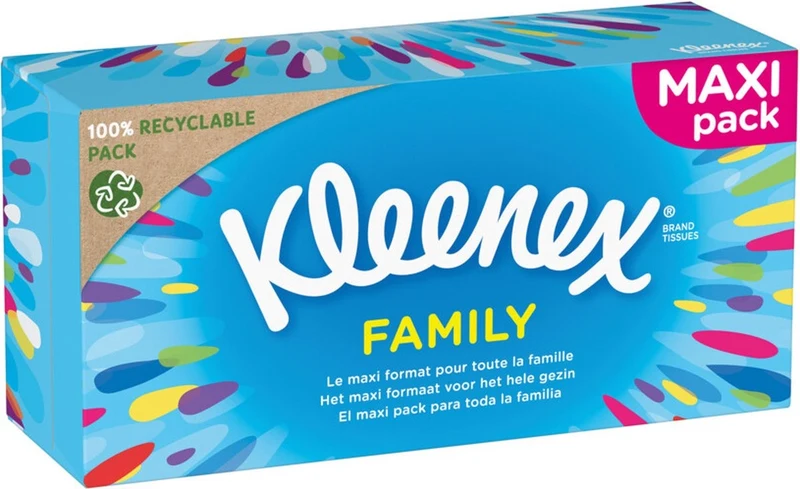 Kleenex Tissues Family - 128 stuks