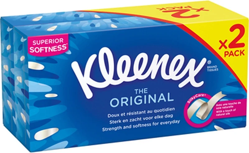 Kleenex Original Tissues Duo Pack 2x72 = 144 stuks