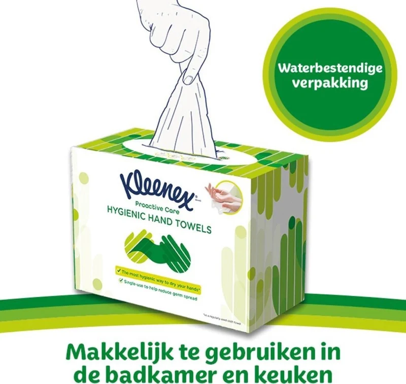 Kleenex Papieren handdoeken Proactive Care 96 stuks