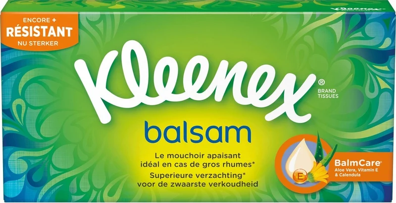 Kleenex Tissues Balsam - 64 stuks