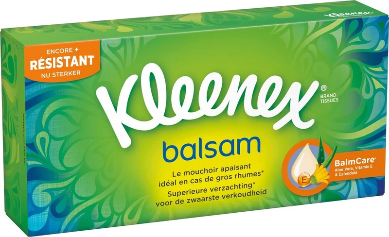 Kleenex Tissues Balsam - 64 stuks