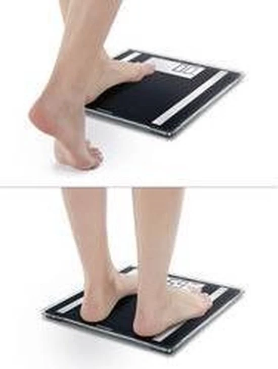 Soehnle Shape Sense control 100 - Personenweegschaal - Digitaal - Zwart