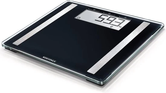 Soehnle Shape Sense control 100 - Personenweegschaal - Digitaal - Zwart