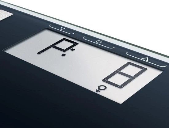 Soehnle Shape Sense control 100 - Personenweegschaal - Digitaal - Zwart