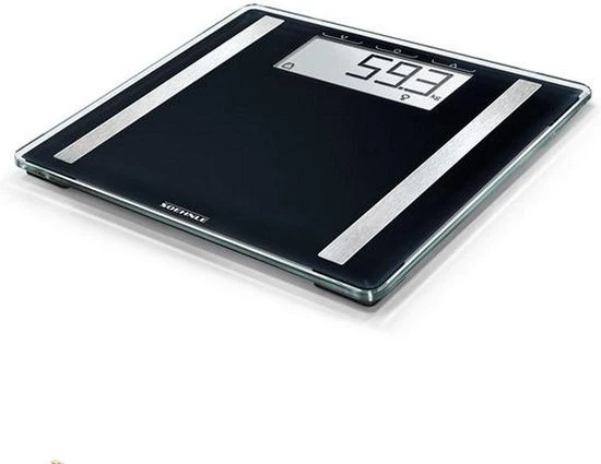 Soehnle Shape Sense control 100 - Personenweegschaal - Digitaal - Zwart