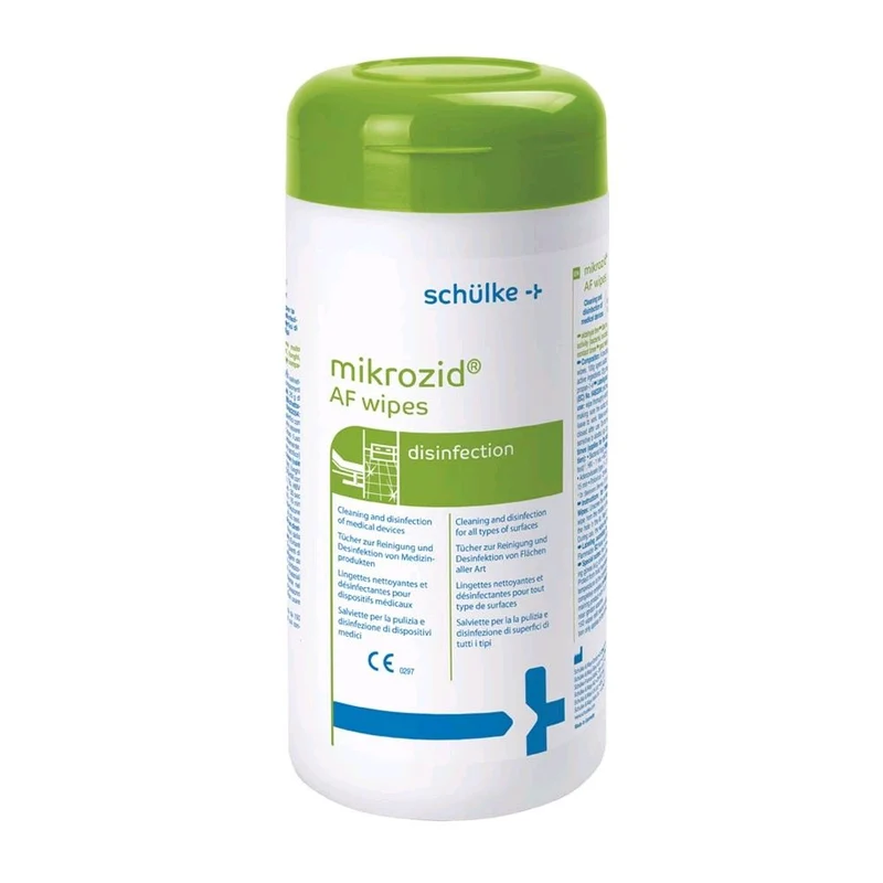 Schülke mikrozid® AF wipes, Desinfektionstücher, getränkt, Dose/Refill