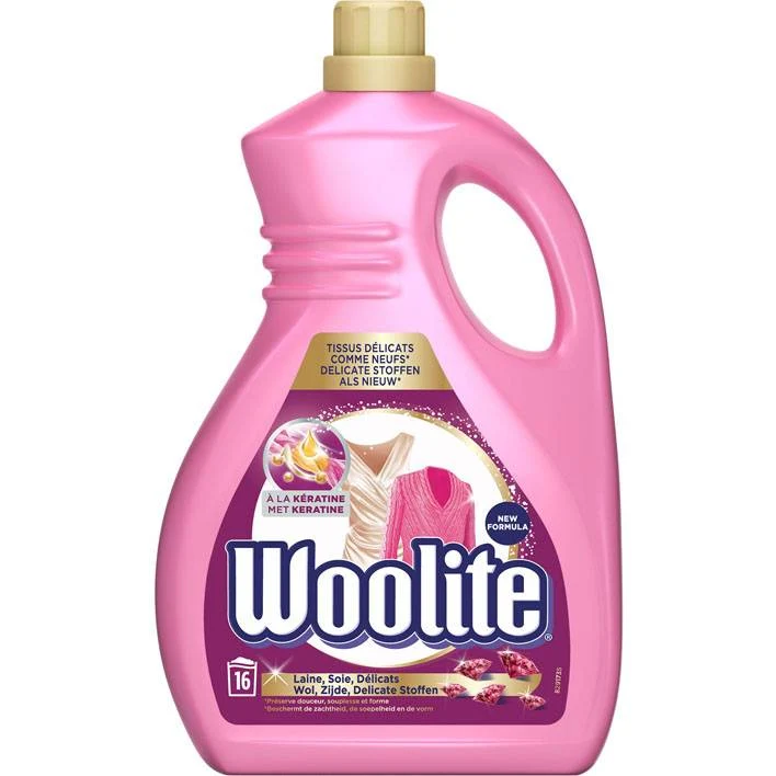 Woolite Wol & Zijde Keratine - Wasmiddel - 1 Liter