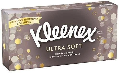 Kleenex Tissues Ultra Soft Box - 64 st.