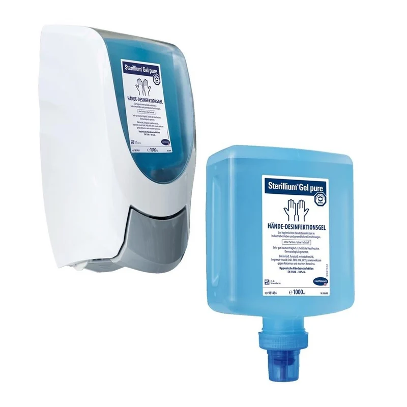 Dosierspender CleanSafe basic inkl 10x1L Sterillium Gel pure CleanSafe