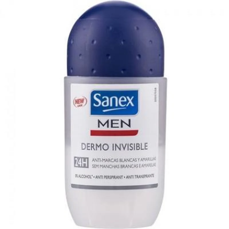 Sanex Deo Roll-On For Men Dermo Invisible - 50 ml
