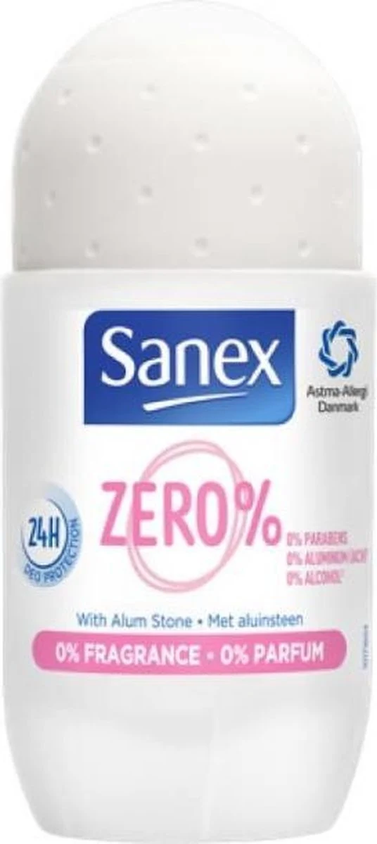 Sanex Deodorant Roller Zero % -50 ml