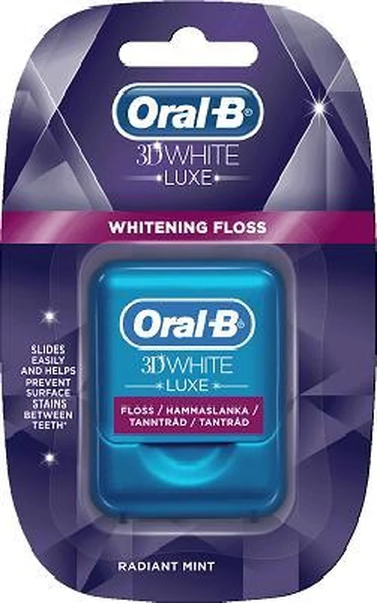 Oral-B 3D White Luxe Whitening Floss 35m