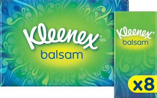 Kleenex Balsam zakdoeken 8 pakjes