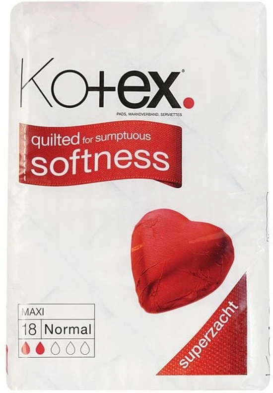 Kotex Maandverband Maxi Normaal - 18 stuks - Maandverband