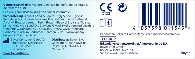 Bepanthen Eczeem Creme Baby - 20g