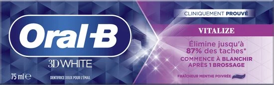 Oral-B Tandpasta 3D White Vitalize - 75 ml