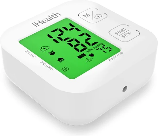 iHealth Track KN-550BT - Bloeddrukmeter Bovenarm - Hartslagmeter- Manchet 22 - 42 cm