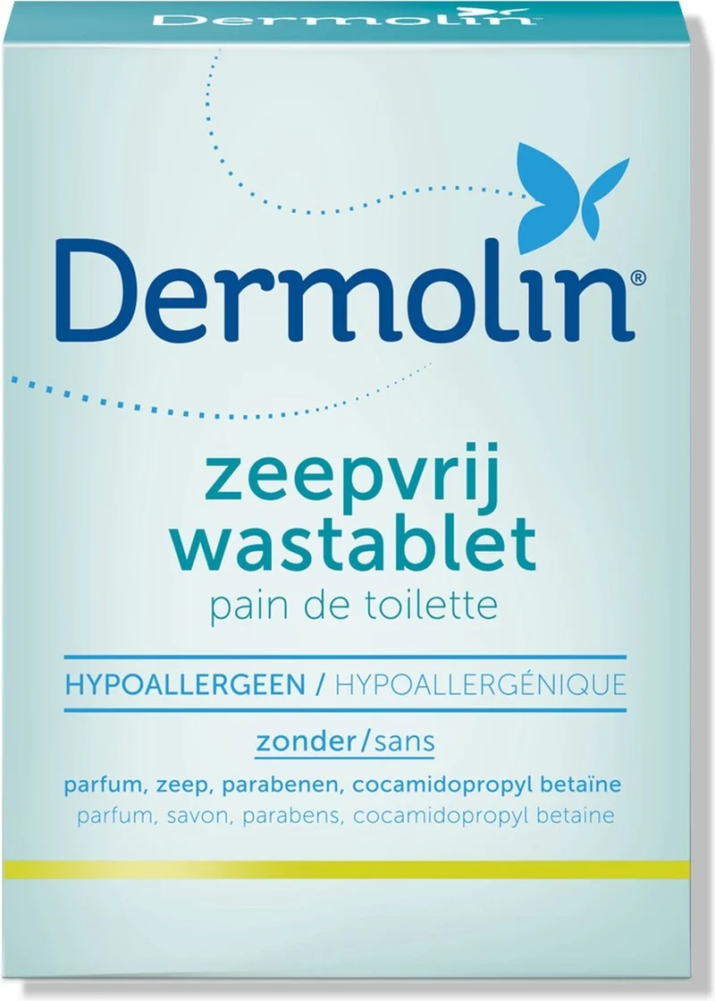 Dermolin zeepvrije wastablet 100 gr