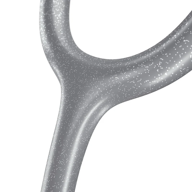 ProCardial® Titan Erwachsenen Kardiologie Stethoskop + Etui - Grau Glitzer