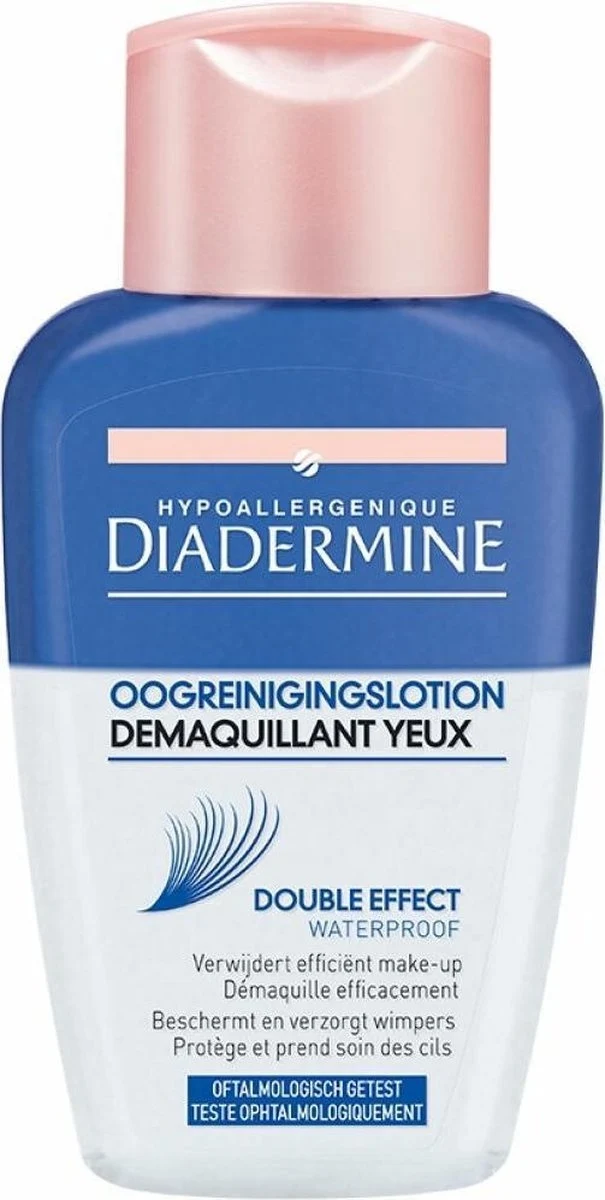 Diadermine Double Effect Waterproof Oogreinigingslotion - 125ml
