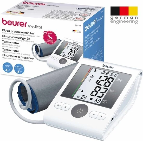Beurer BM 28 Bloeddrukmeter bovenarm - Manchet 22 tot 42 cm