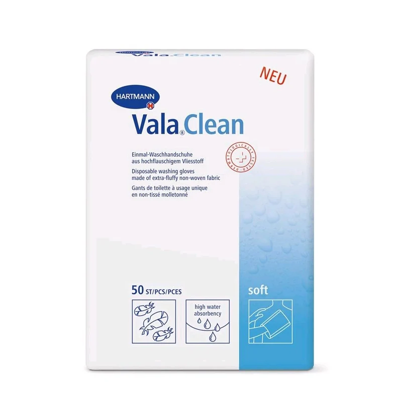 Einmal-Waschhandschuhe Vala®Clean von Hartmann, basic, film oder soft