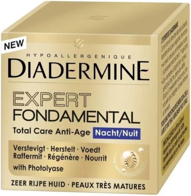 Diadermine Expert Fondamental Nachtcreme - 50ml