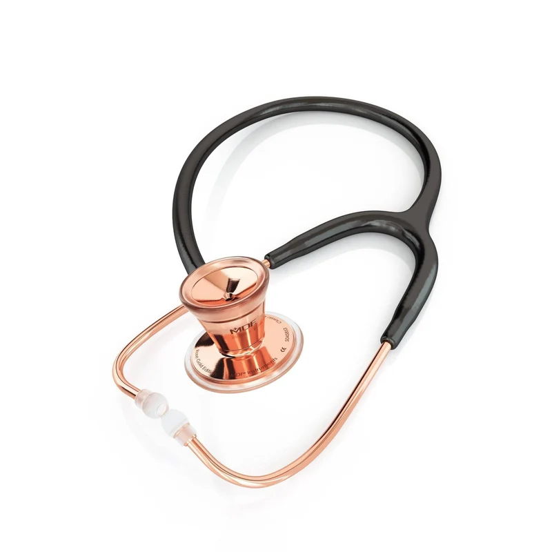 ProCardial® Edelstahl Kardiologie Stethoskop-Schwarz/ Rosegold