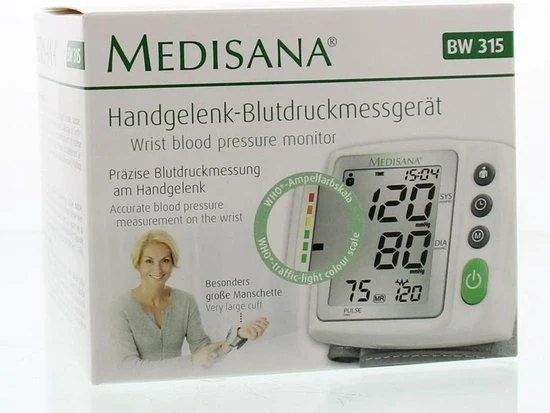 medisana BW 315 - Polsbloeddrukmeter - Beschadigde verpakking
