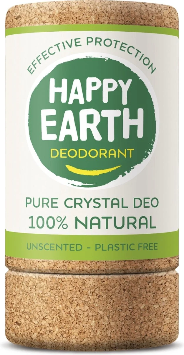 Happy Earth Pure Crystal Deodorant 90 gr - 100% natuurlijk
