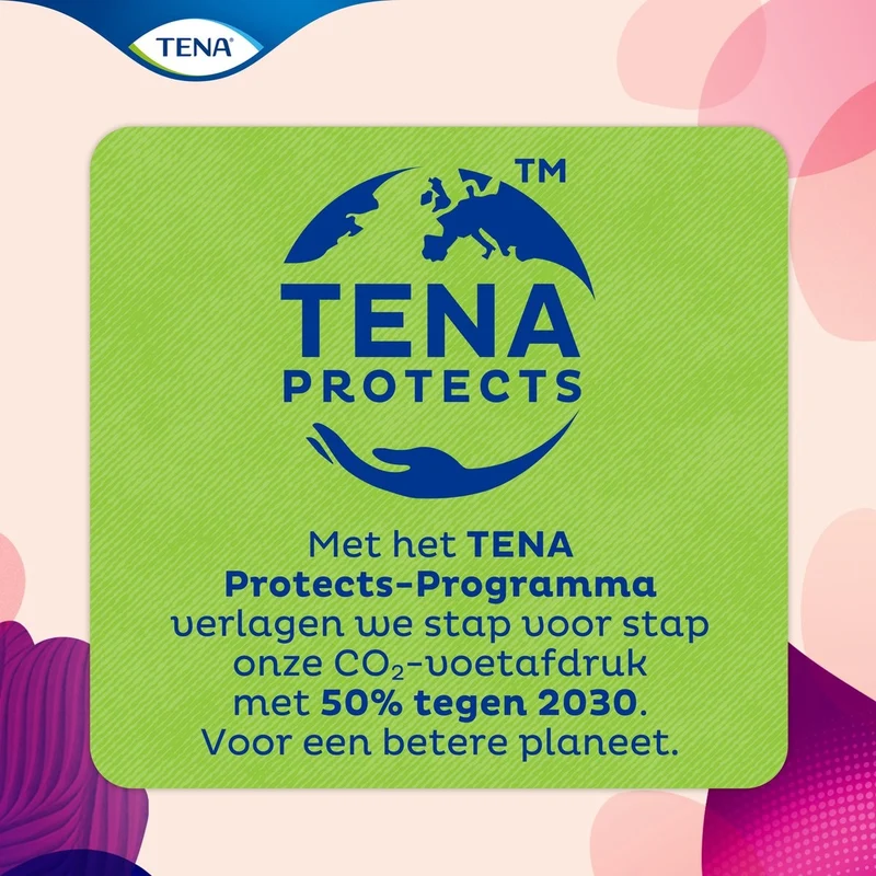 TENA Silhouette Noir Hipster - wasbaar absorberend ondergoed maat M - incontinentie