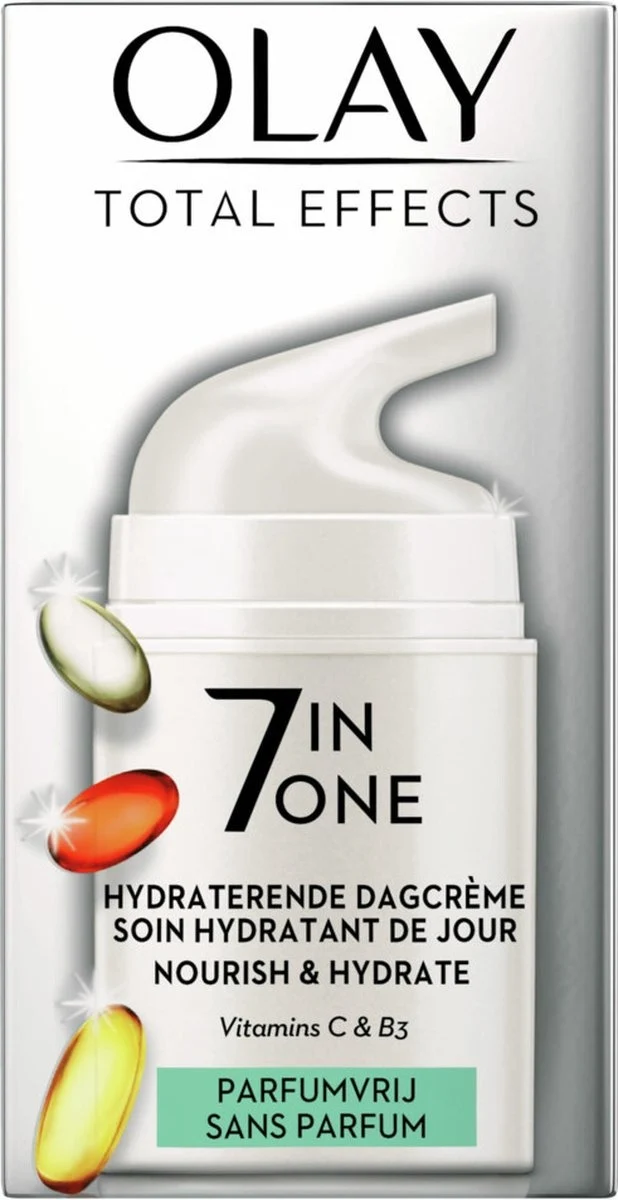 Olay Total Effects - 50ml - 7in1 Parfumvrije Dagcrème