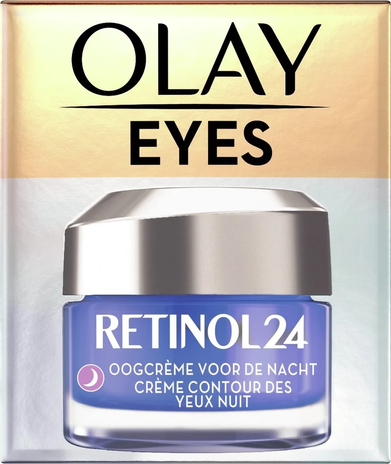 Olay Retinol24 - Oogcrème Voor De Nacht - Met Retinol En Vitamine B3 - 15ml