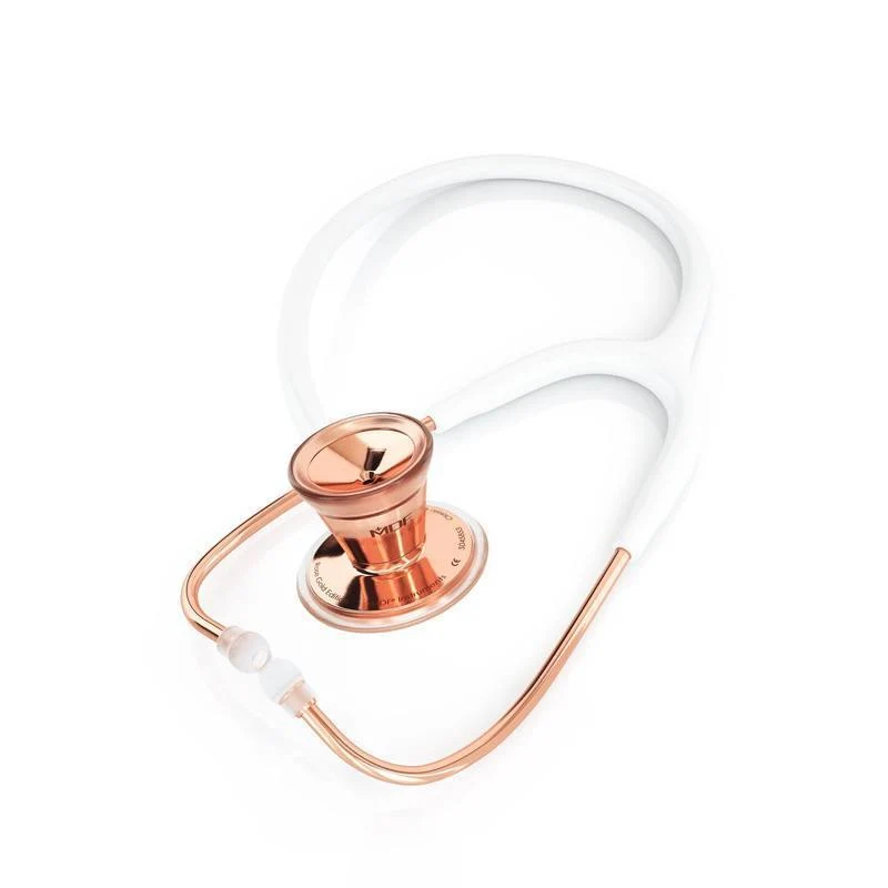 ProCardial® Titan Kardiologie Stethoskop - Weiß/ Roségold