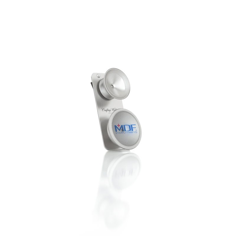 Pädiatrische und neonatale Aufsätze mit Clip - silbern (Edelstahl/ Titan MDF797/797T)