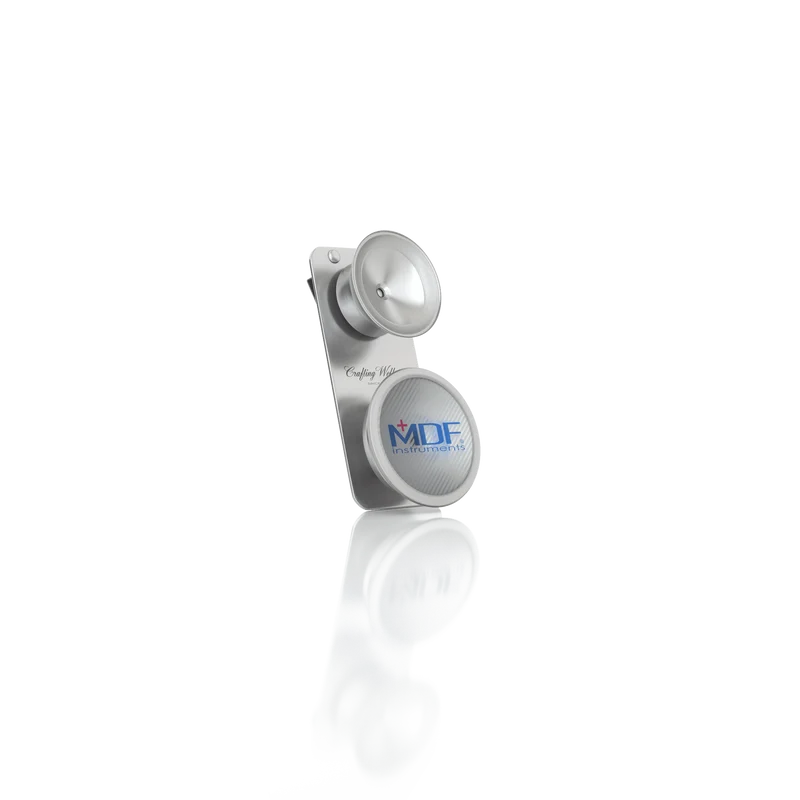 Pädiatrische und neonatale Aufsätze mit Clip - silbern (Edelstahl/ Titan MDF797/797T)