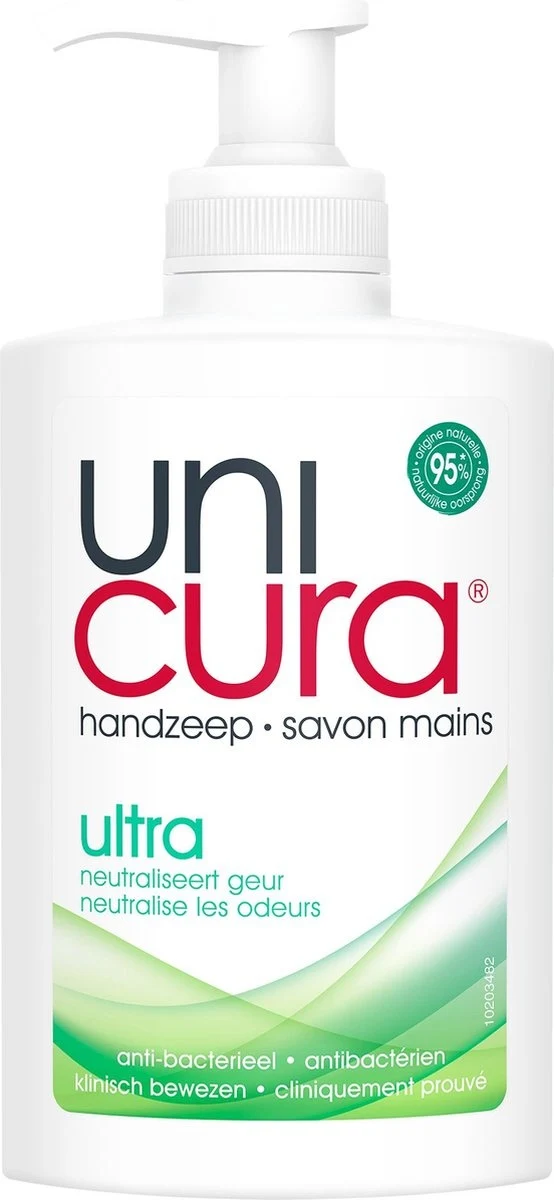 Unicura Ultra Antibacteriële Vloeibare Handzeep - 250 ml