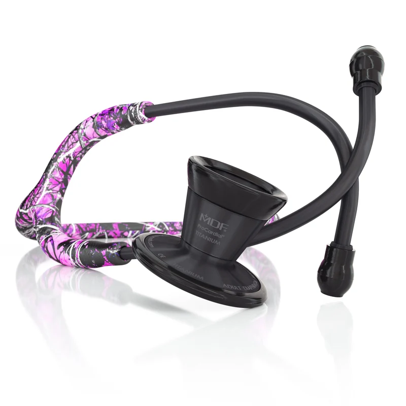ProCardial® Titan Kardiologie Stethoskop - Muddy Girl Camo/ Schwarz
