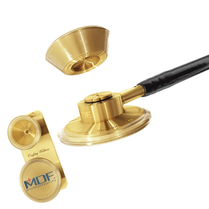 Pädiatrieaufsatz mit Clip - für MD ONE Epoch Titan-Stethoskop - Gold