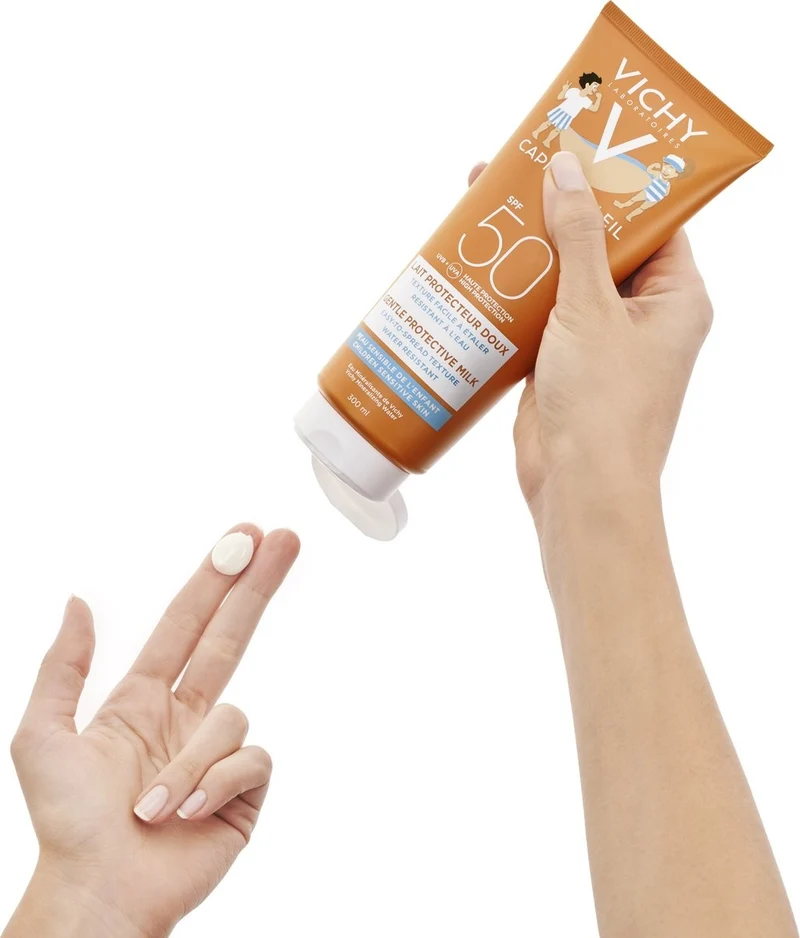 Vichy Idéal Soleil Zonnebrand Melk Kind SPF50 - 300 ml - Grootformaat