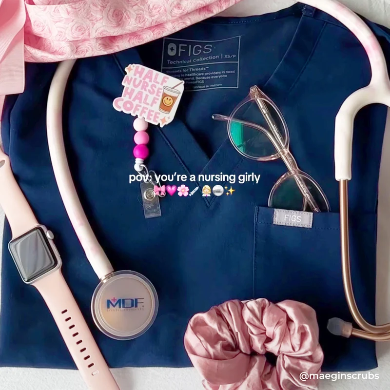 ProCardial® Titan Kardiologie Stethoskop - Georgia Pink Mamor/ Roségold+Transportetui