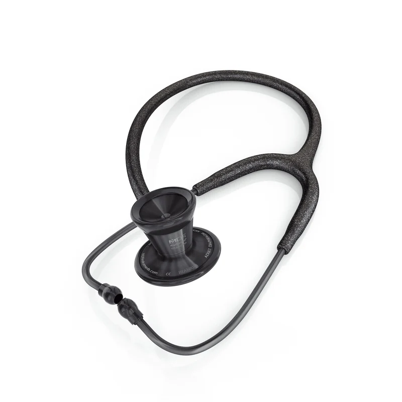ProCardial® Titan Kardiologie Stethoskop - Schwarz Glitzer /Schwarz