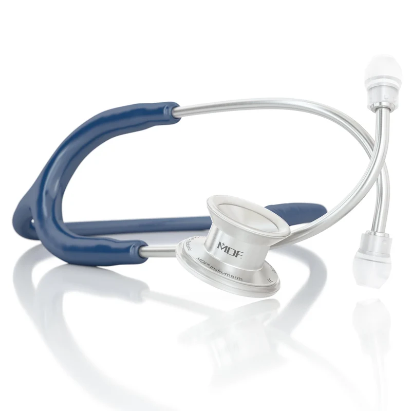 MD One® Kinder Stethoskop - Marineblau /silbern