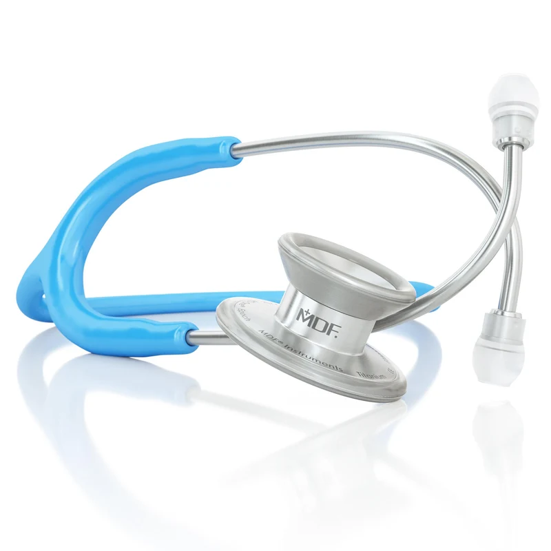 MD One® Epoch® Titan Erwachsenen Stethoskop- hellblau / silbern