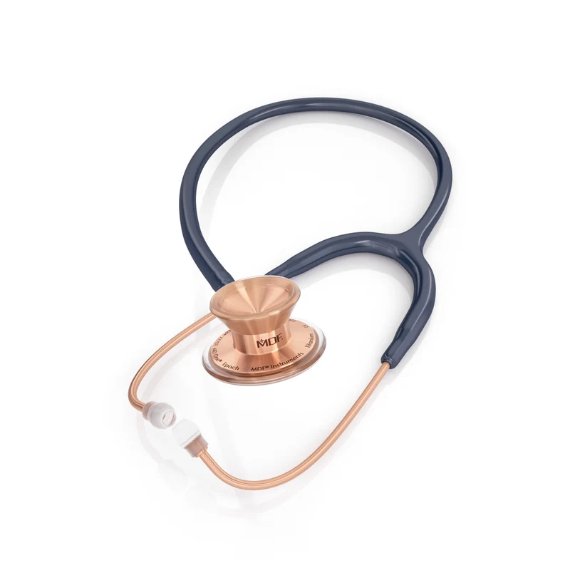 MD One® Epoch® Titan Erwachsenen Stethoskop- marineblau | Roségold