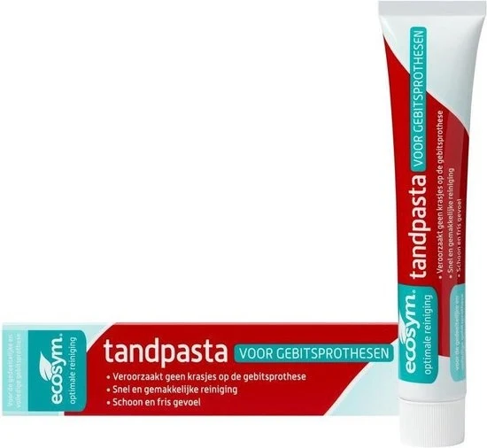 Ecosym Tandpasta - Kunstgebitreiniging - 75 ml