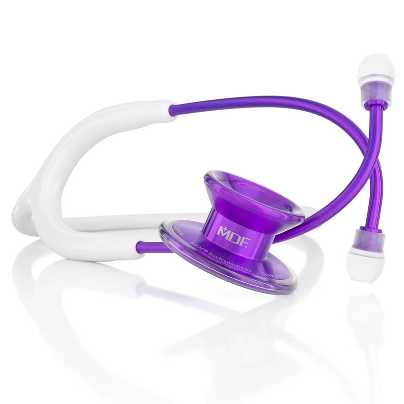 MD One® Epoch® Titan Erwachsenen Stethoskop- weiß, Ultraviolet