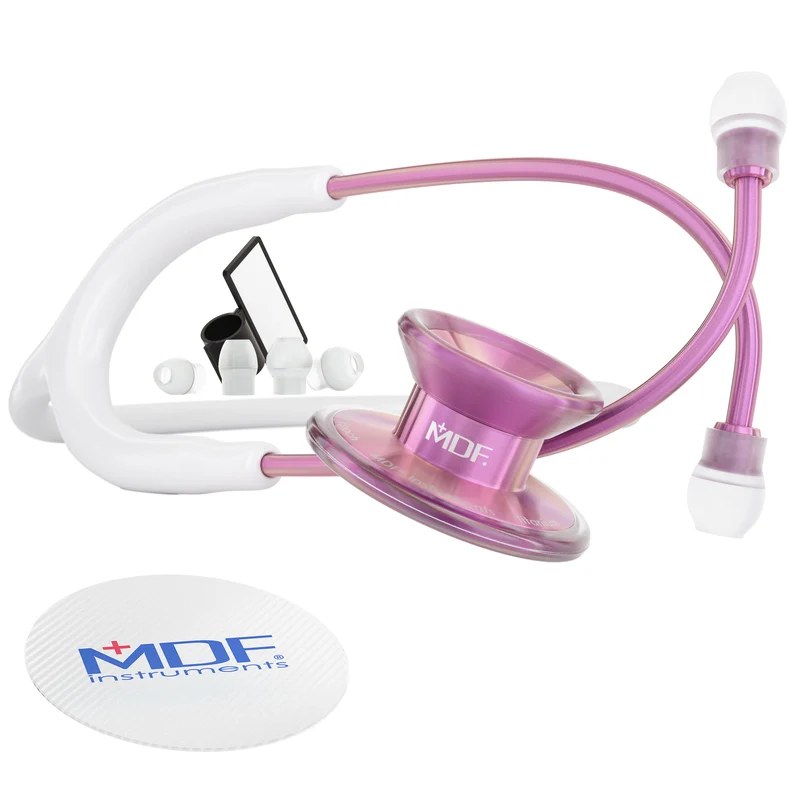 MD One® Epoch® Titan Erwachsenen Stethoskop- Weiß | Blossom